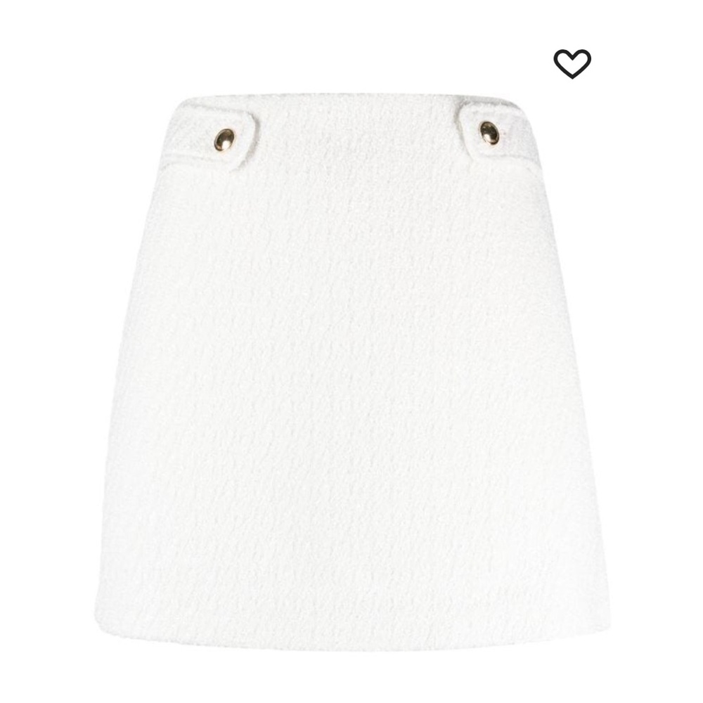 Michael Kors High Waisted Tweed Mini Skirt